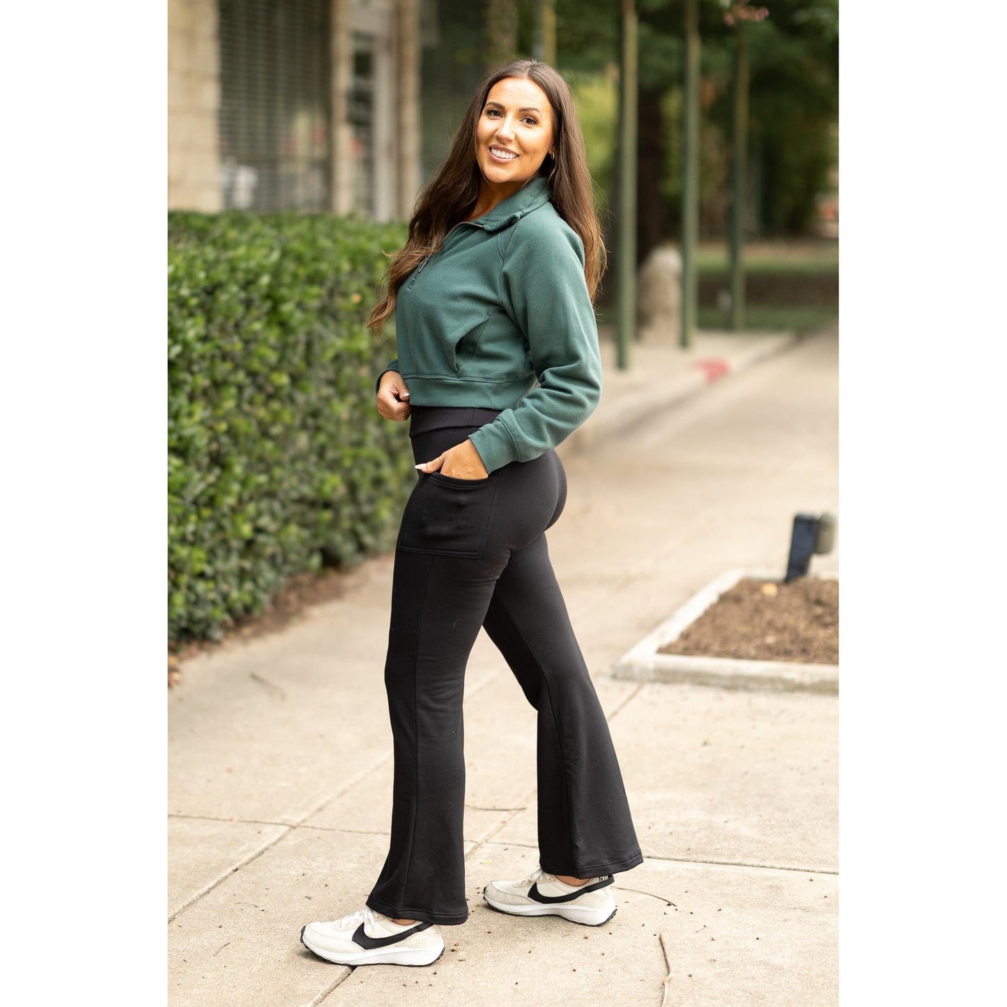 Charlotte - Black Fleece Bootcut