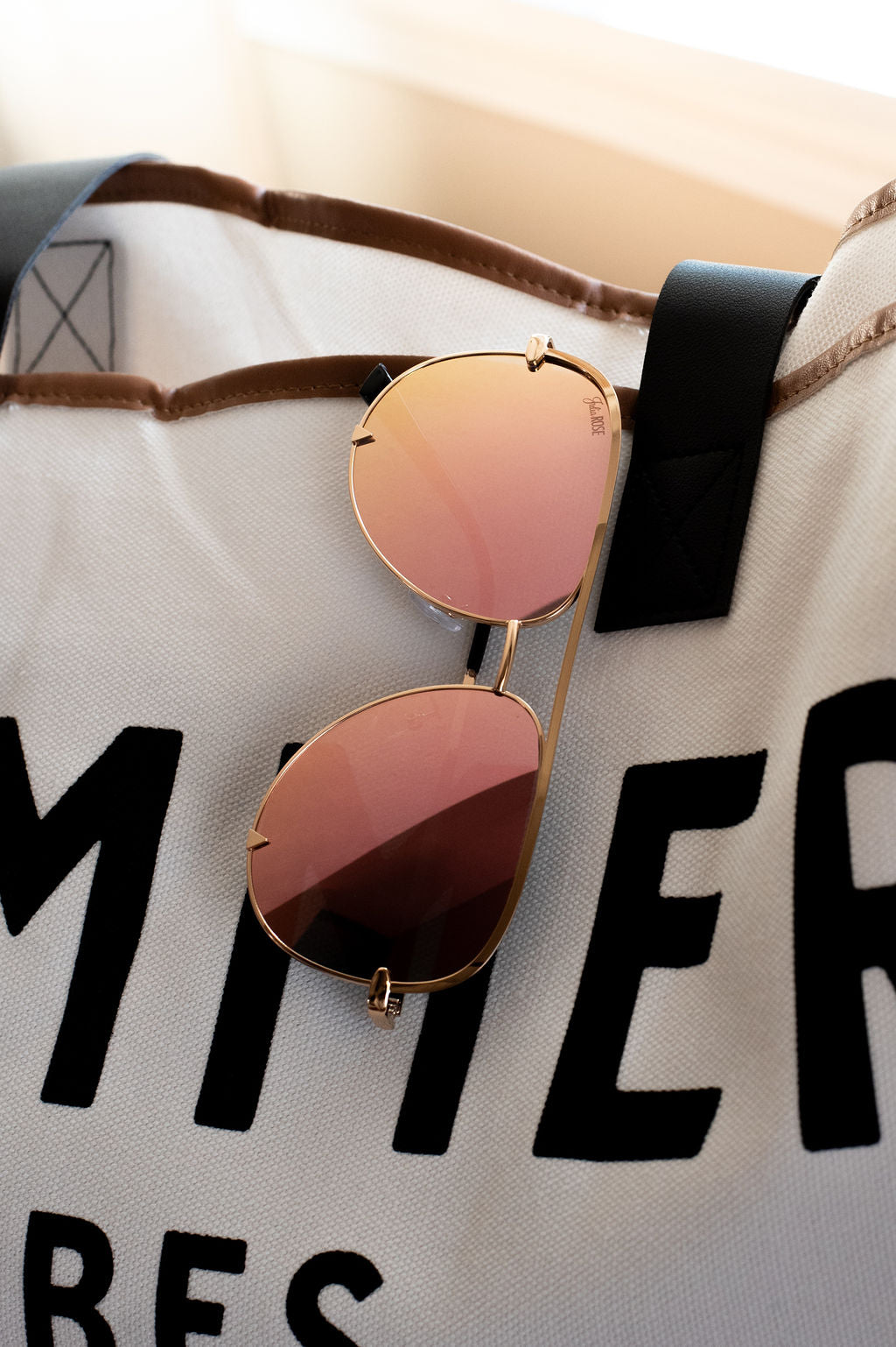 Ready to Ship | The Alex Pink/Gold - High Quality Unisex Aviator Sunglasses*