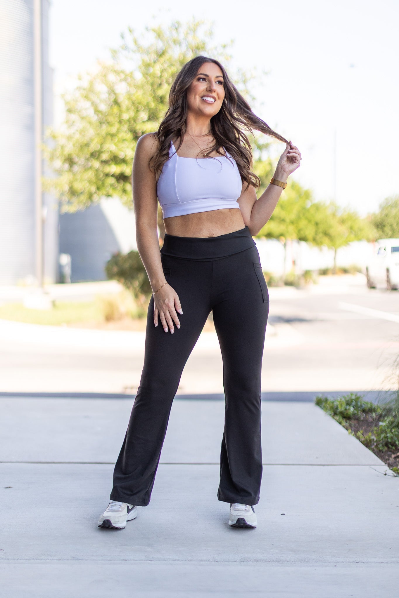 The Deluxe Paige Fold-over, Tummy Control Leggings Round 4 - Luxe Leggings by Julia Rose®