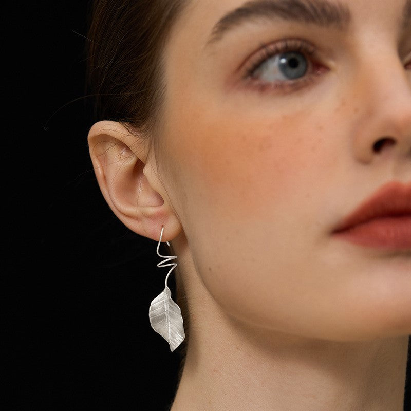 Autumn Leaf Dangle Earrings