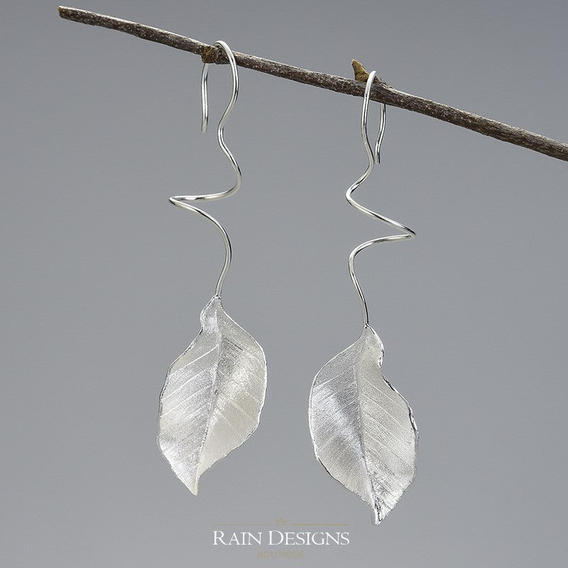 Autumn Leaf Dangle Earrings