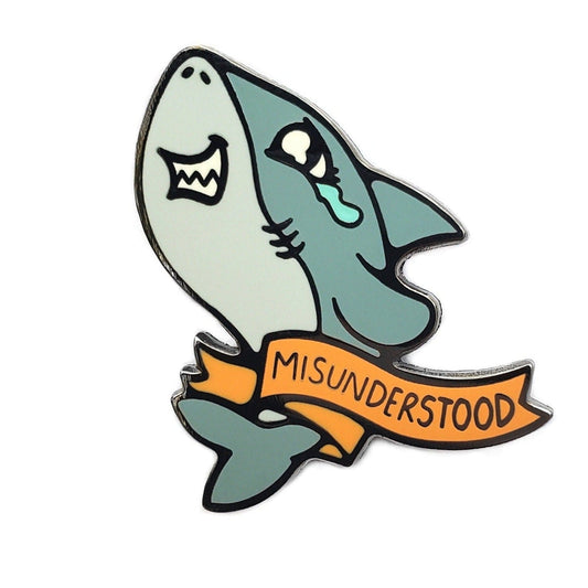 Misunderstood Shark Golf Ball Marker
