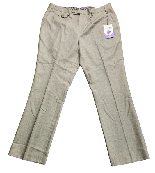 Tayion By Montee Holland Mens Classic-Fit Wool-Blend Dress Pants 36W x 30L NWT