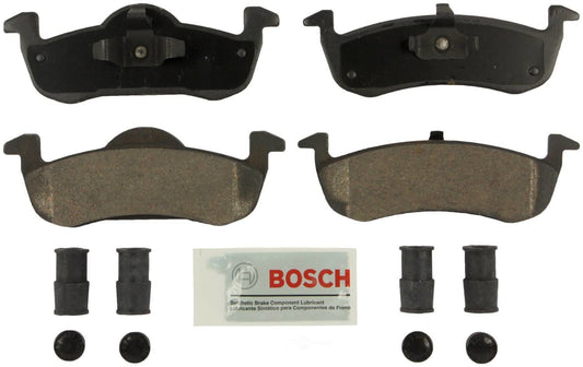 Disc Brake Pad Set-Blue Semi-Metallic Brake Pads with Hardware Bosch BE1279H