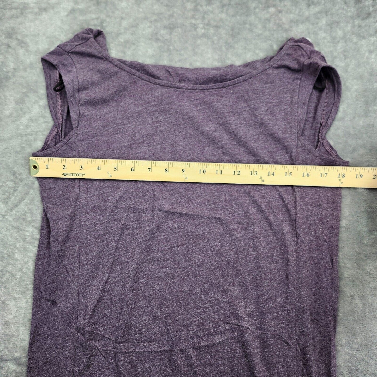NWT Bench Urban Wear Womens Tank Top Dress Size Small with draped collar Purple