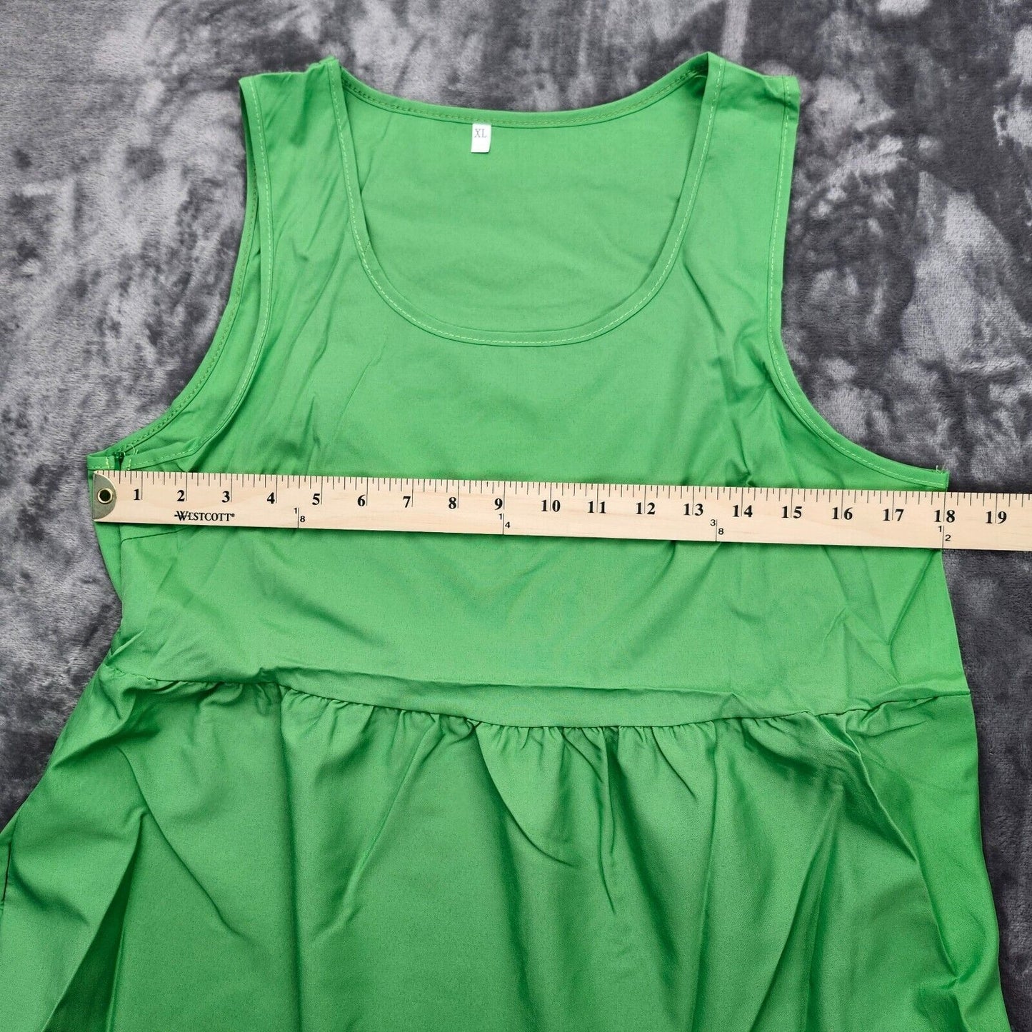 Women's Sleeveless Party Beach Dress, Fashion Holiday Summer Dress Green XL