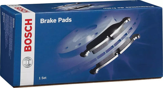 Disc Brake Pad Set-Blue Semi-Metallic Brake Pads with Hardware Bosch BE1547H