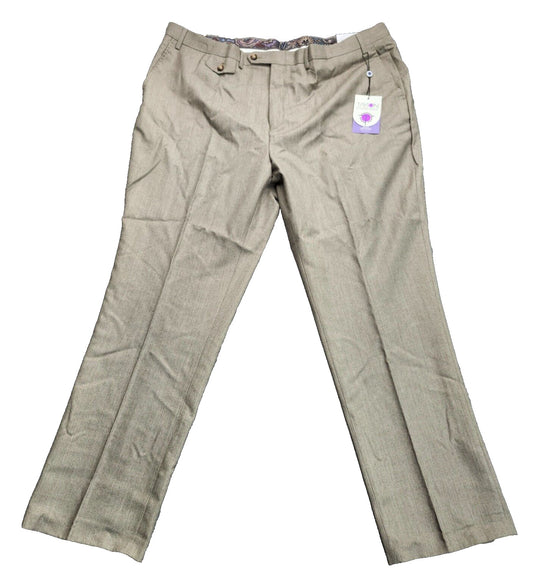 Tayion By Montee Holland Mens Classic-Fit Wool-Blend Dress Pants 44W x 32L
