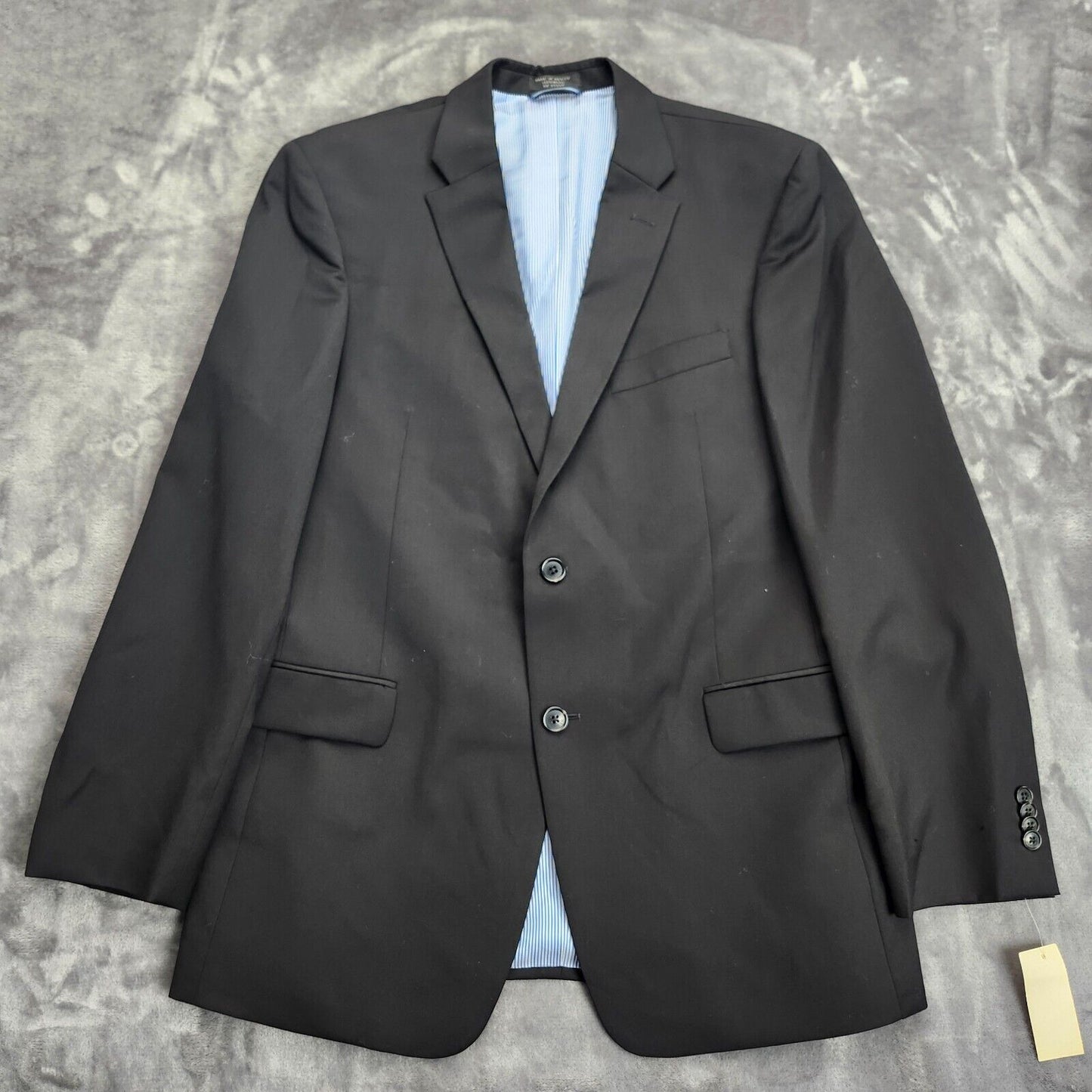 Tommy Hilfiger 100% Wool Suit Set Jacket Size 41 Regular, 30 Waist Pants