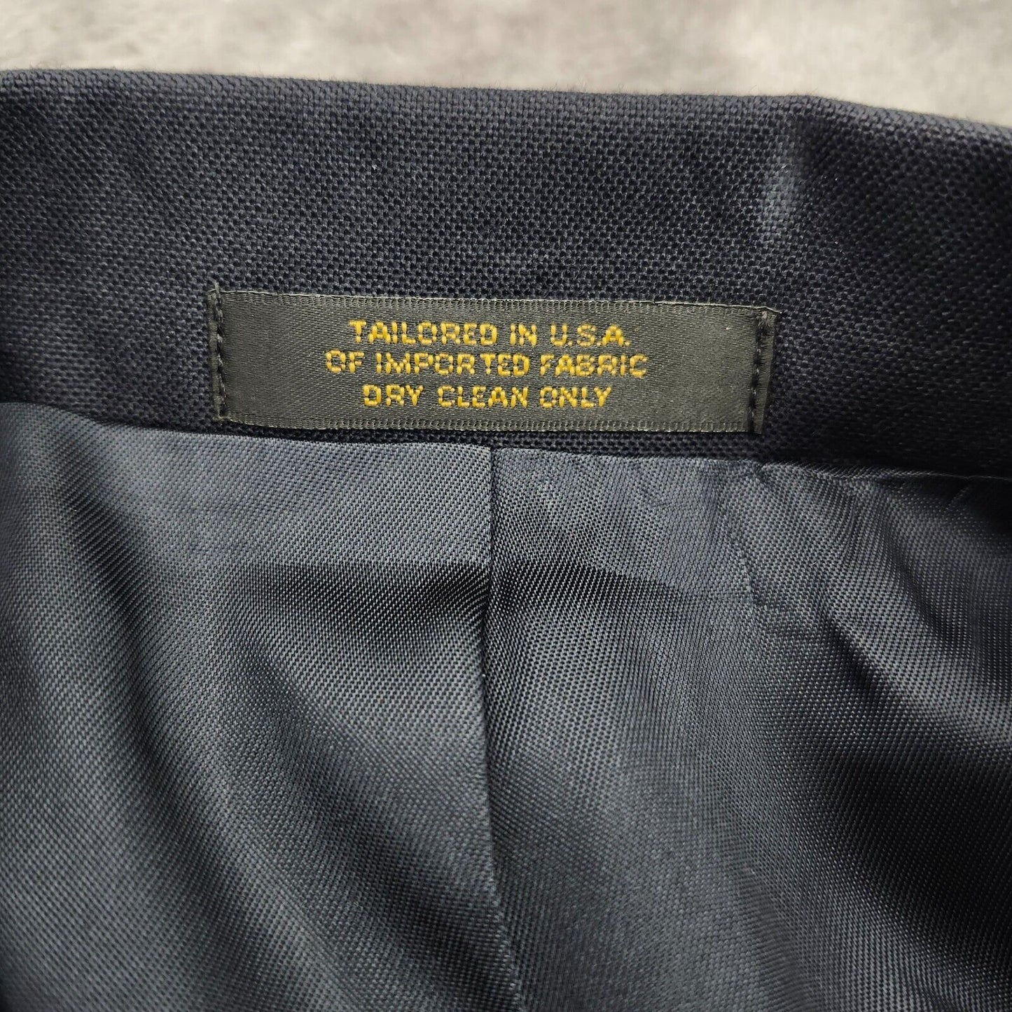 NWT Hardwick Clothes Men's Suit Jacket Black 42 Reg Peak Lapel Double Breasted