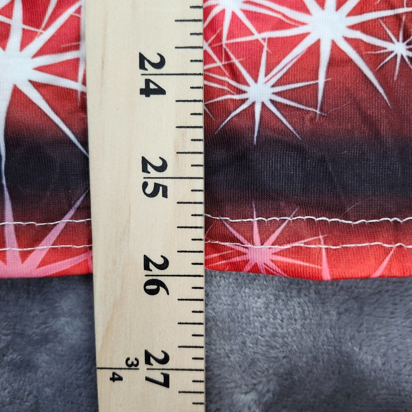 Women’s Long Sleeve Christmas Tree Print Shirts Loose Tunic Tops Medium