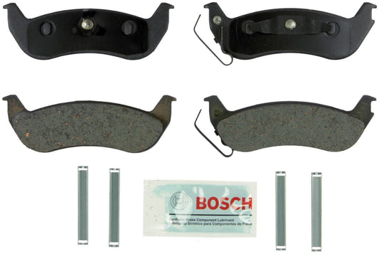 Disc Brake Pad Set-Blue Brake Pads with Hardware Bosch BE932H