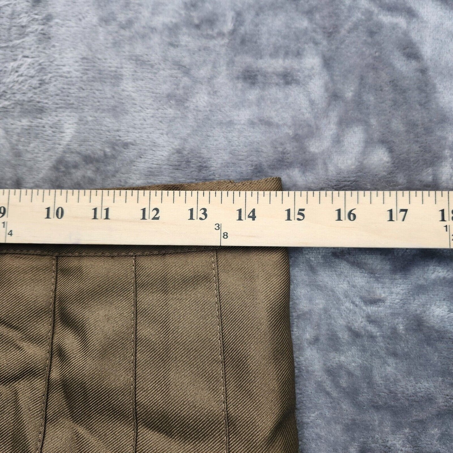 MICAS Women's Khaki Pleated Tennis Skirt Size X-Large