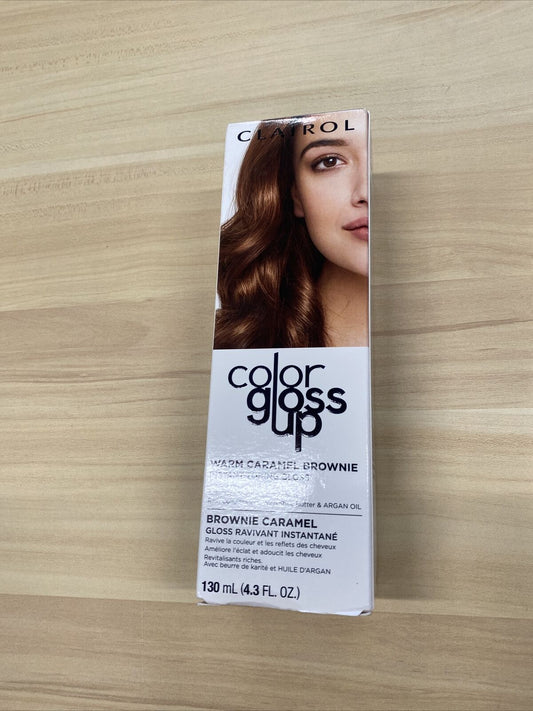 Clairol Warm Caramel Brownie Color Gloss Up Temporary Toning Hair Color