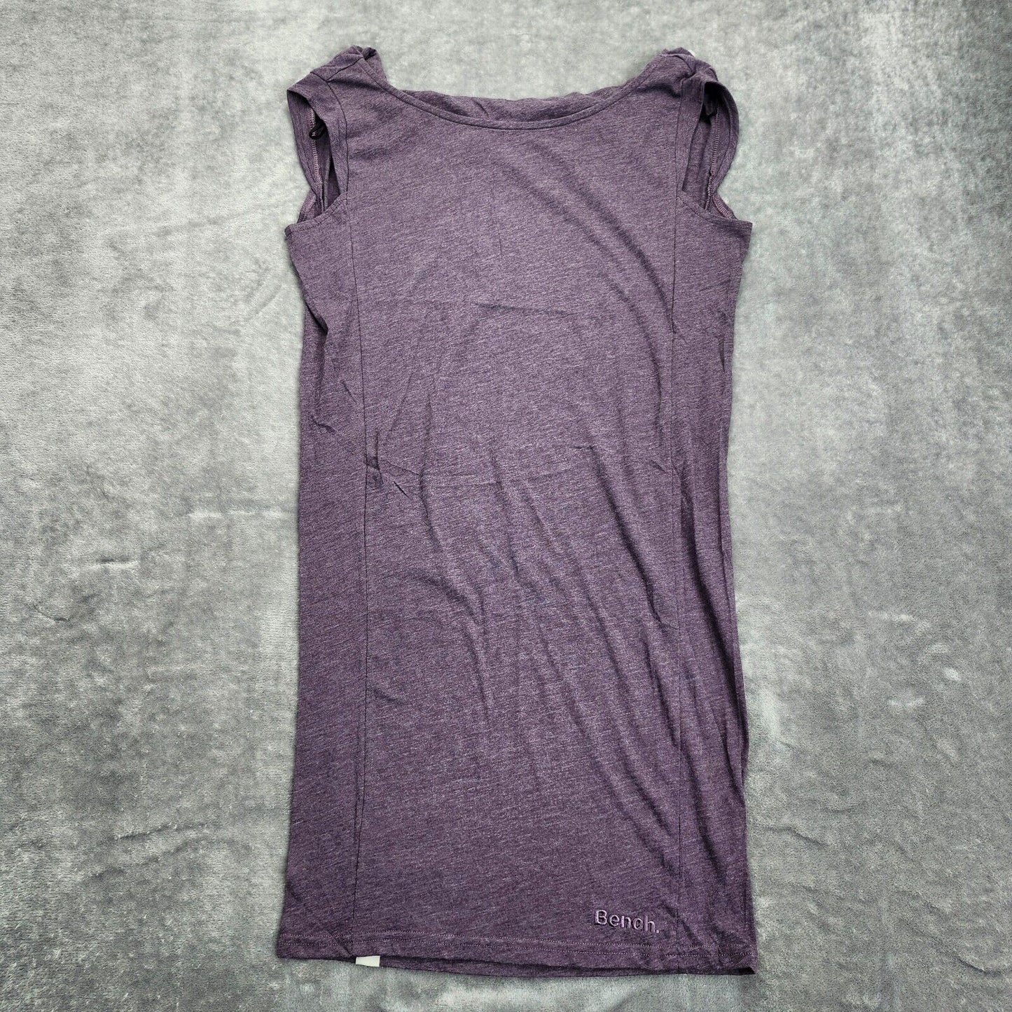 NWT Bench Urban Wear Womens Tank Top Dress Size Small with draped collar Purple