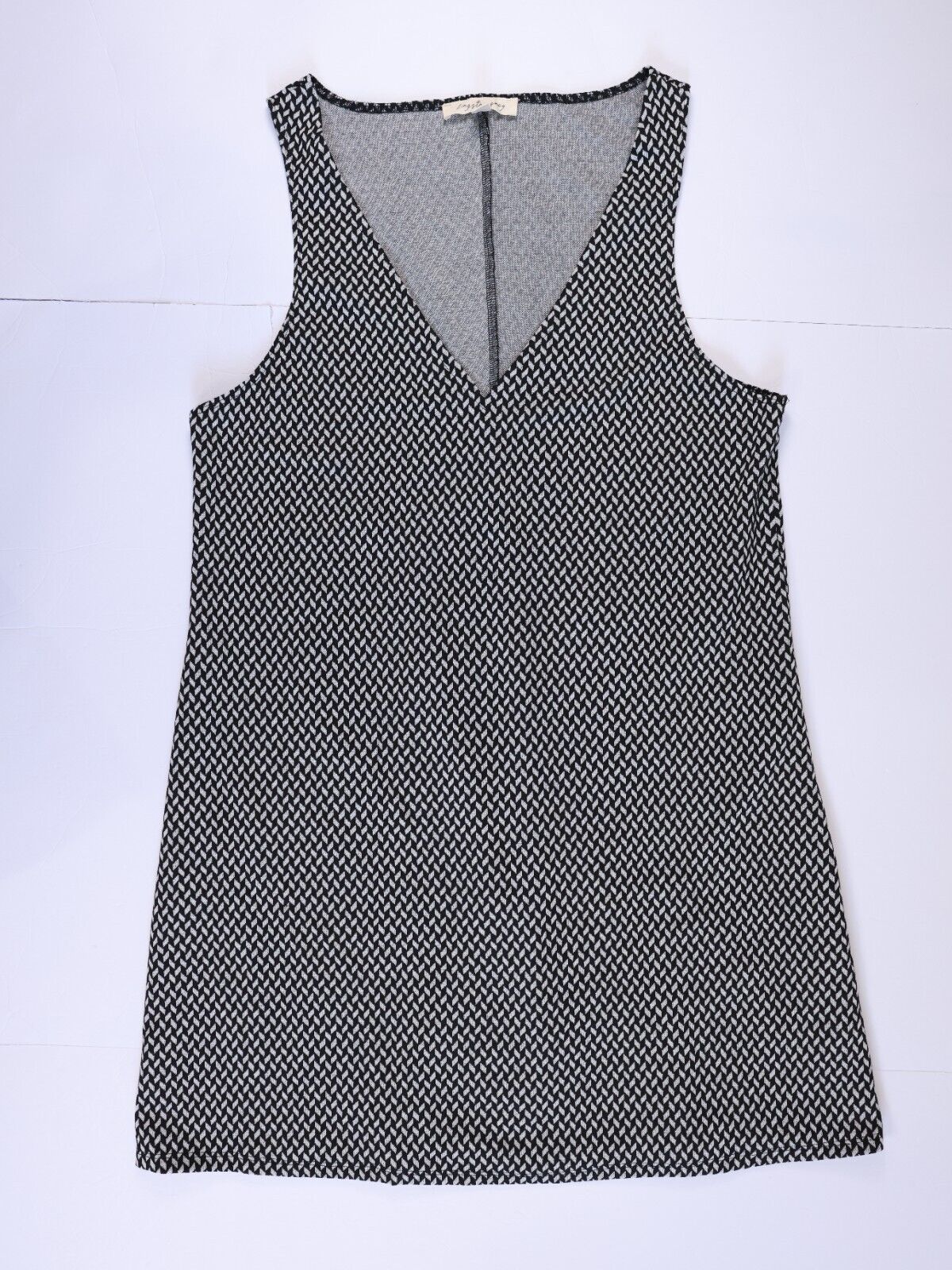 kingston grey Womens 2 piece Grey and white dress and cover up size XXL
