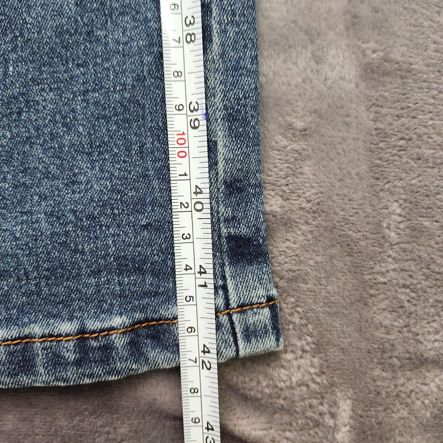 Flamingals Womens High Rise Distressed Bootcut Denim Jeans Large
