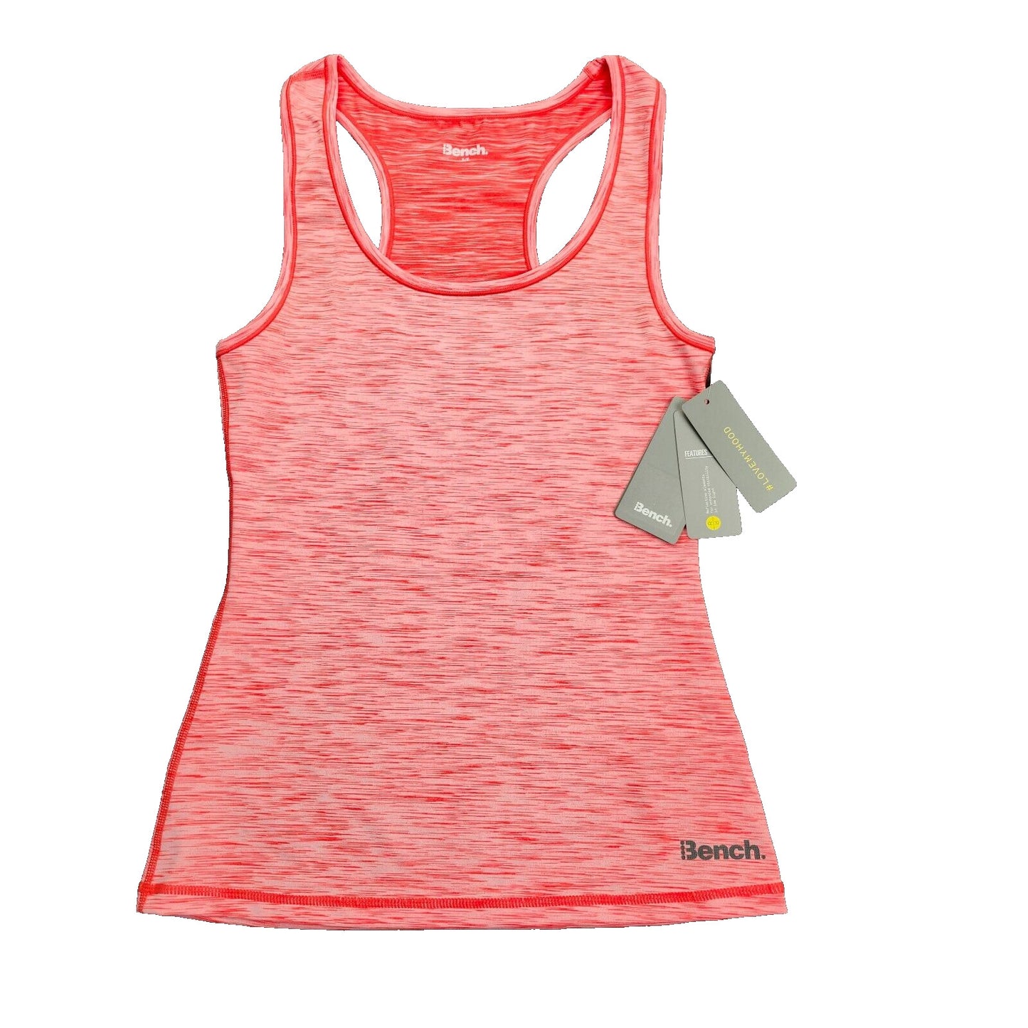 NWT Bench Urban Wear Womens Tank Top Racerback Pink Small