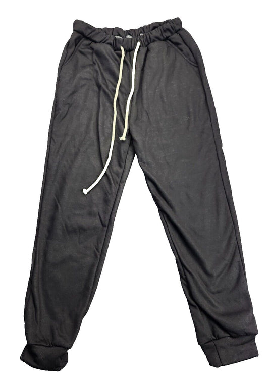 Sweatpants Women Baggy Sherpa Fleece Lined High Waist Joggers Active Size Medium