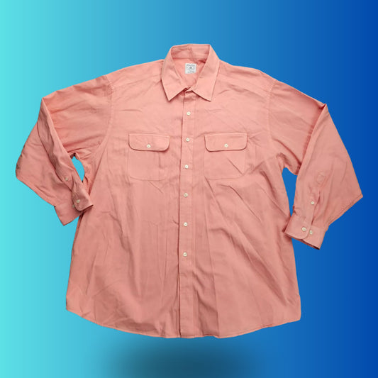 Brooks Brothers Mens SPORT SHIRT Button Up Dress shirt size XL