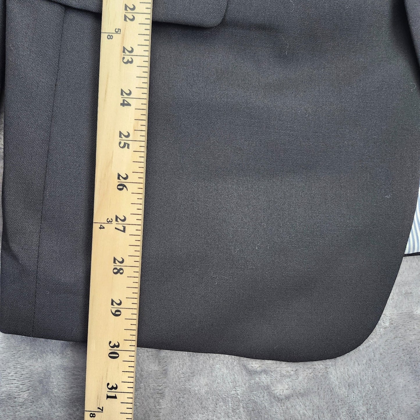 Tommy Hilfiger Men's 100% Wool Doyle Black Tuxedo Jacket Size 41 Regular