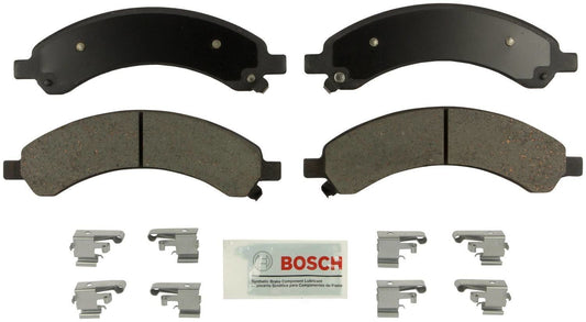 Disc Brake Pad Set-Blue Ceramic Brake Pads with Hardware Bosch BE989H