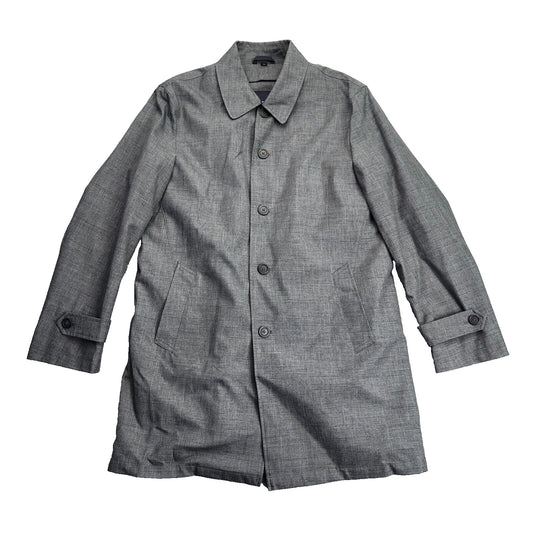NWoT Tommy Hilfiger Mens Trench Coat Gray Size 40R