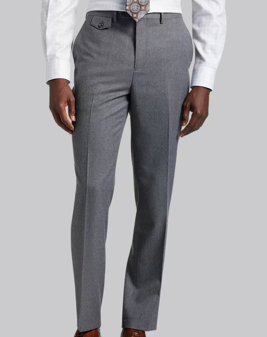 Tayion By Montee Holland Mens Classic-Fit Wool-Blend Dress Pants 34W x 30L