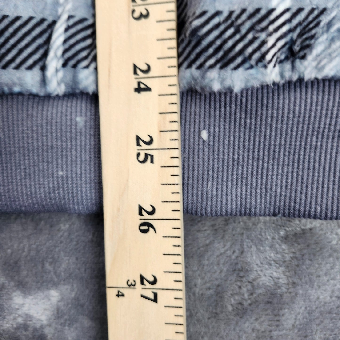 Men's Flannel Shirt Jacket Fleece Lined Plaid Coat Full Zip Up Medium