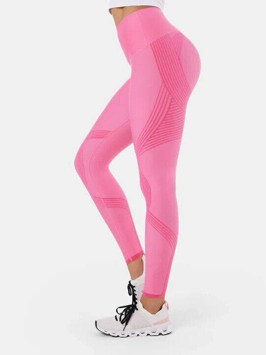 Fanka Body Sculpt Lift n Curve Leggings (Reversible Wear) Sugar Pink LG