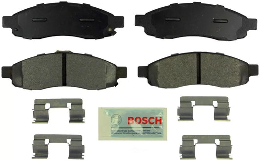 Disc Brake Pad Set-Blue Brake Pads with Hardware Bosch BE1015H