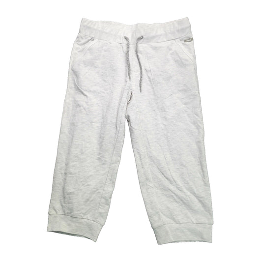 NWT Bench Urban Wear Womens Athletic capri Sweat pants Size Small Light Gray