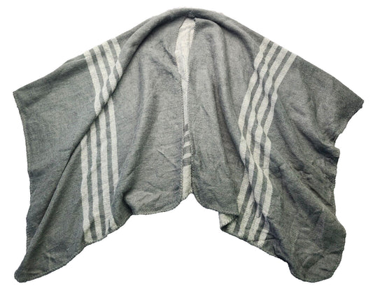 BB Dakota Acrylic blend Womens Striped Shawl