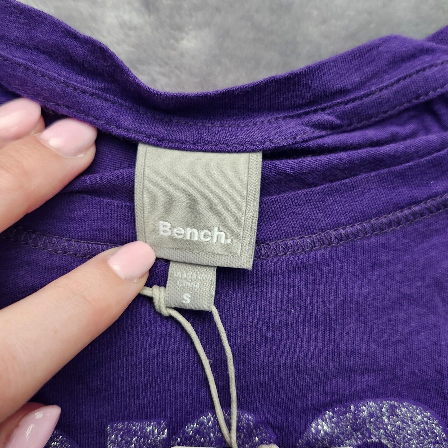 Bench Urban Wear Womens T-Shirt Size Small Blue