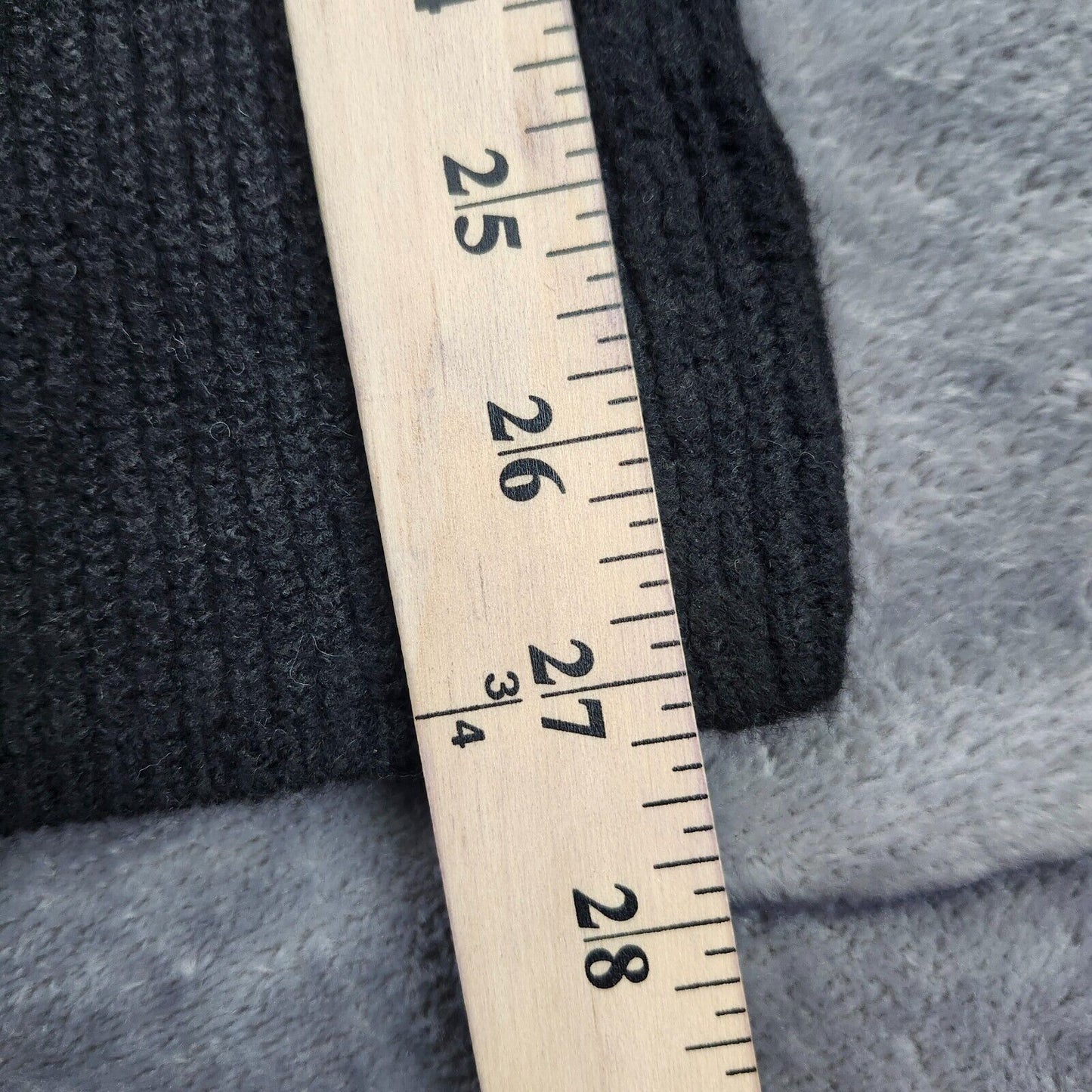 CIDER Cider Womens Black Size XL Wide Leg High Rise Knit Pants