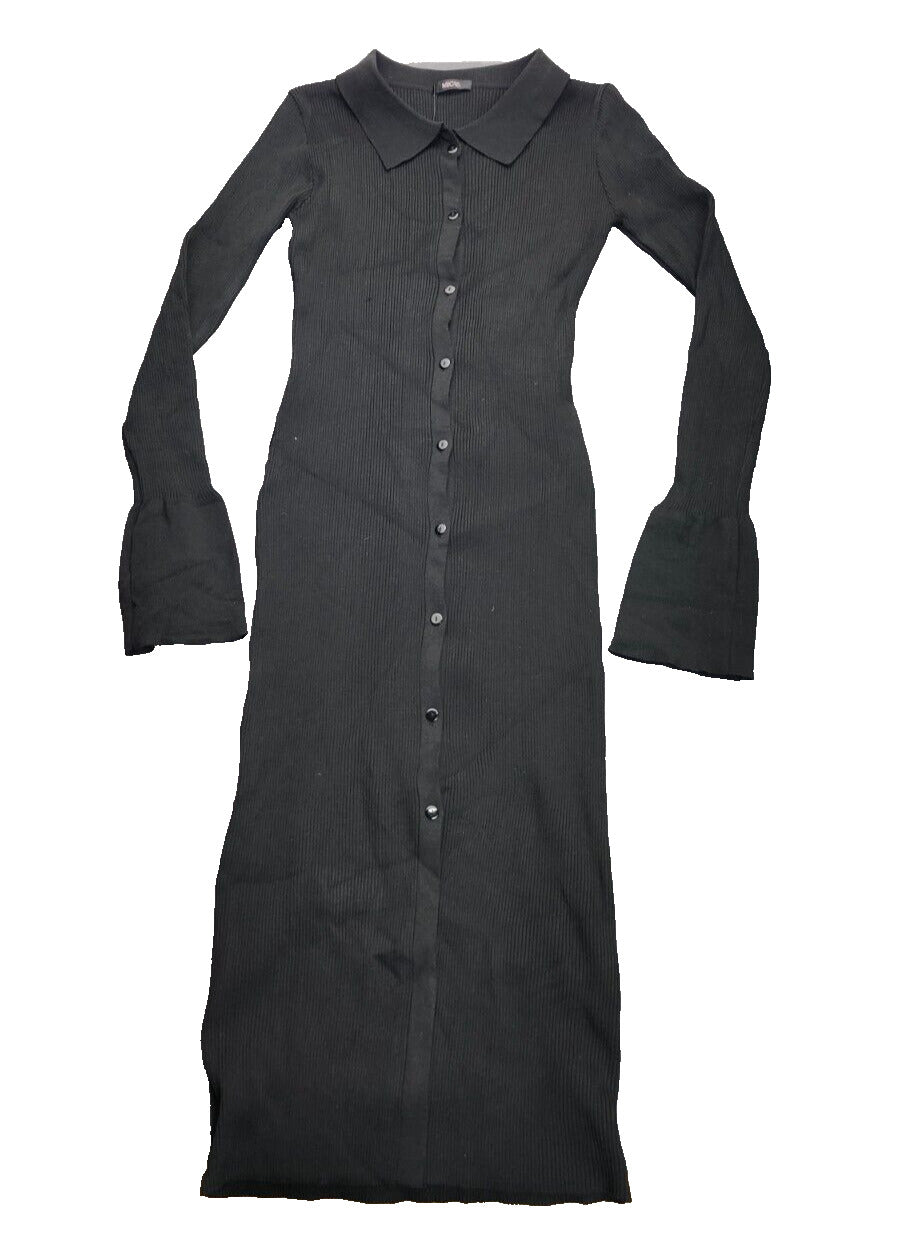 Cupshe Womens Button Down Knit Long Sleeve Sweater Dress size Medium