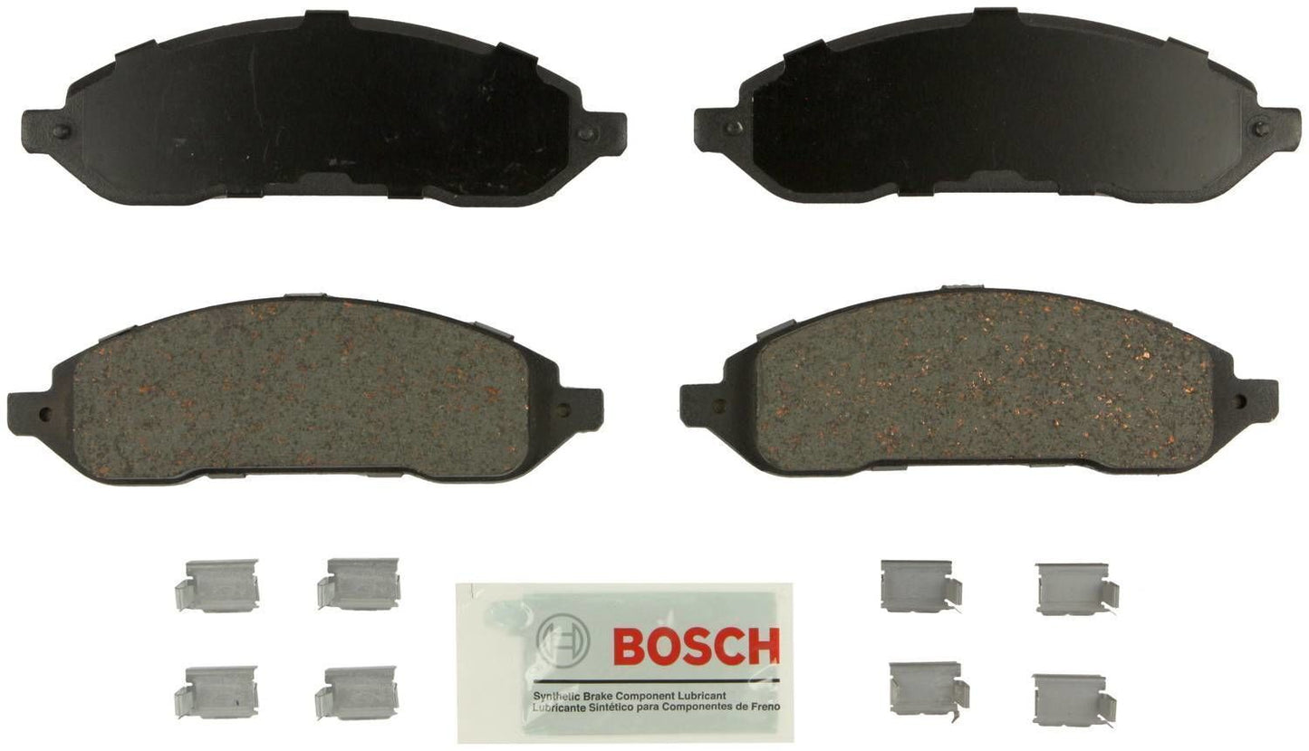 Disc Brake Pad Set-Blue Ceramic Brake Pads with Hardware Bosch BE1022H