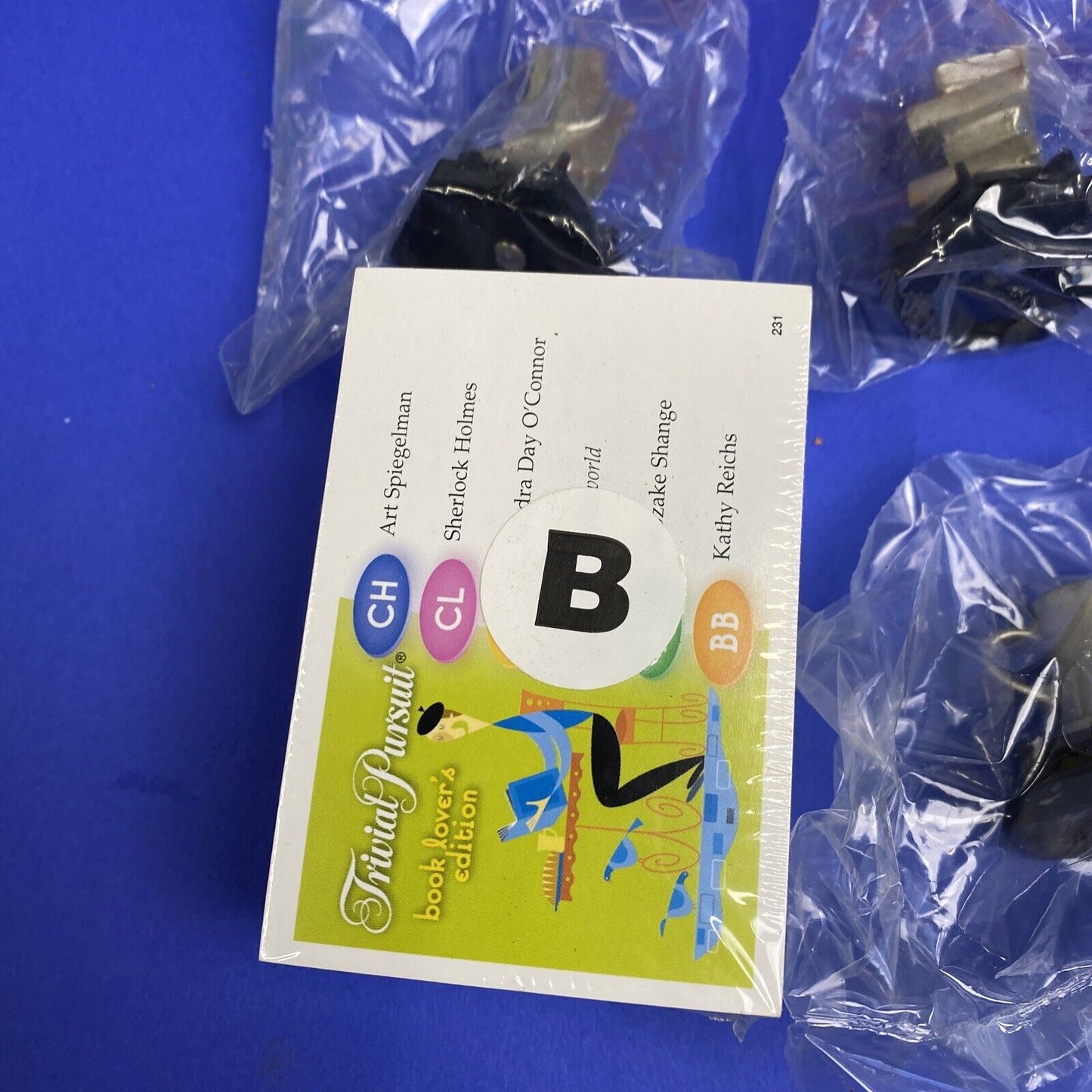 Trivial Pursuit Book Lover’s Edition Replacement Parts Token Wedges Die New Pack