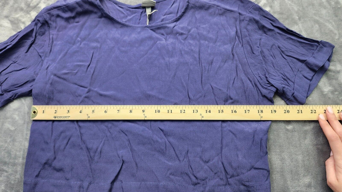 Bench Urban Wear Womens T-Shirt Size Crop Small Blue