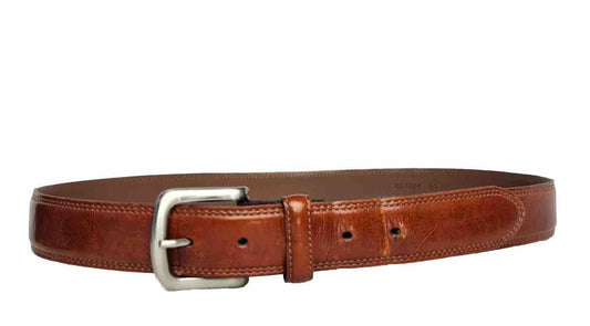 Bosca mens genuine leather brown belt size 38
