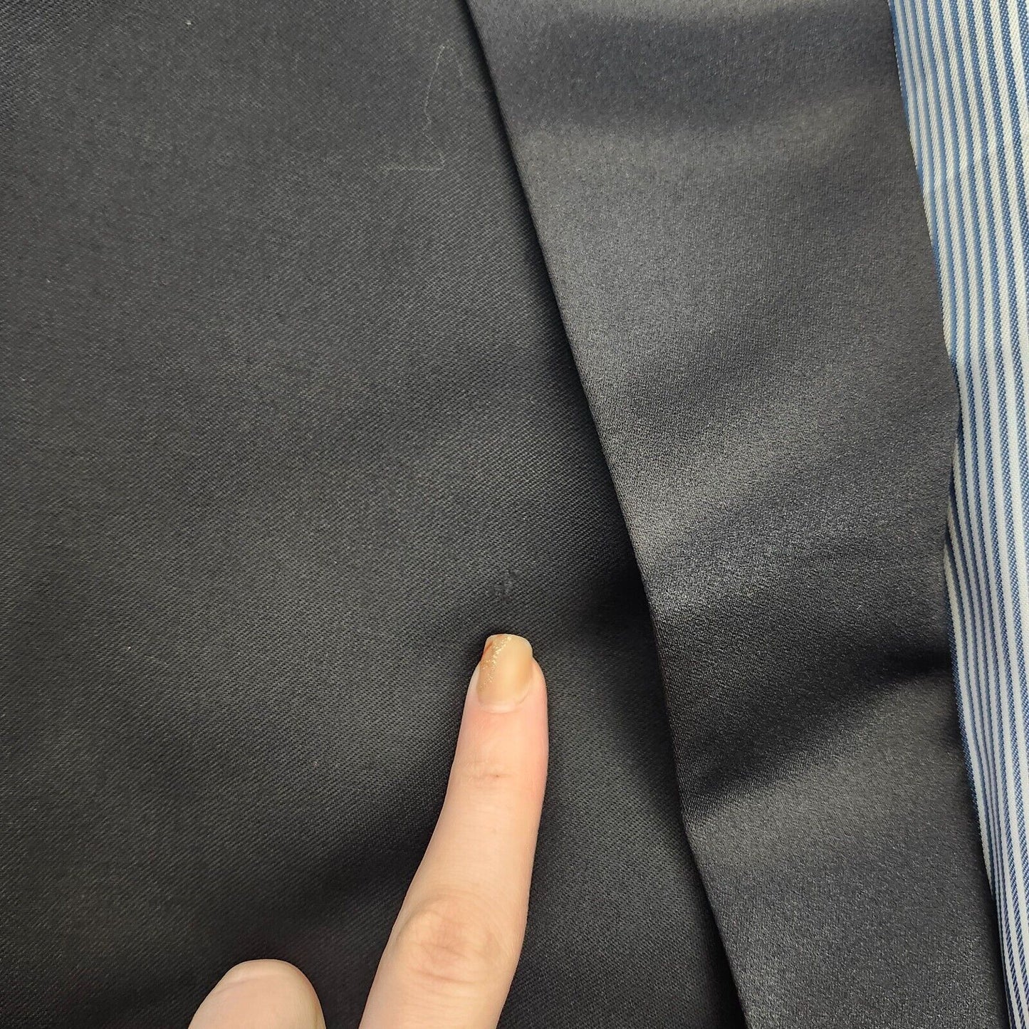 Tommy Hilfiger Men's 100% Wool Doyle Black Tuxedo Jacket Size 41 Regular