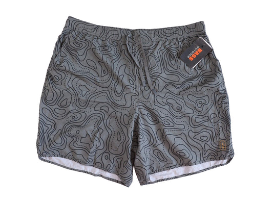 Bass Outdoor B Cool BLK/Silver Shorts Men's Size XL