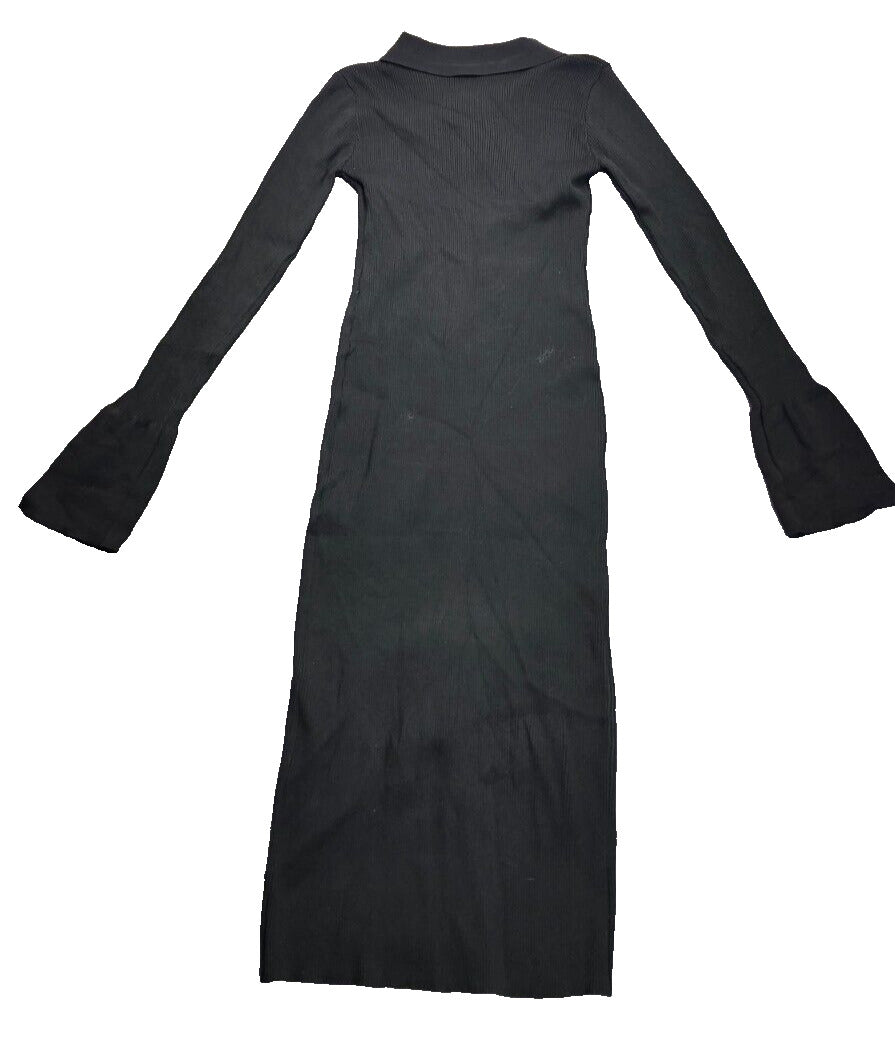 Cupshe Womens Button Down Knit Long Sleeve Sweater Dress size Medium
