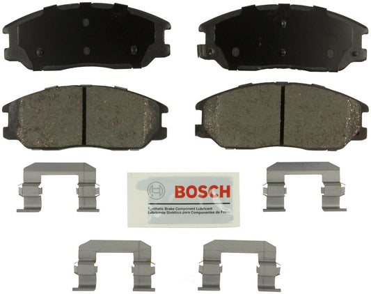 Disc Brake Pad Set-Blue Ceramic Brake Pads with Hardware fits 2003 Kia Sorento
