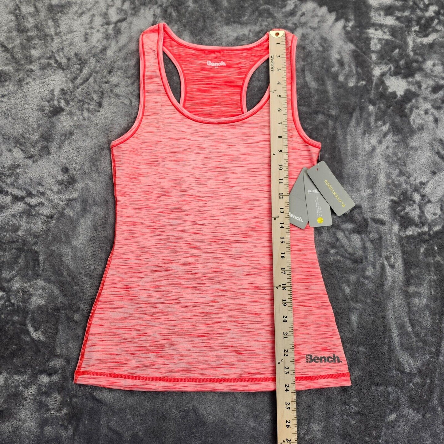 NWT Bench Urban Wear Womens Tank Top Racerback Pink Small