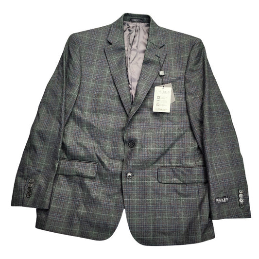 Lauren Ralph Lauren Polyester Green Plaid Suit Jacket Blazer 43R NWT