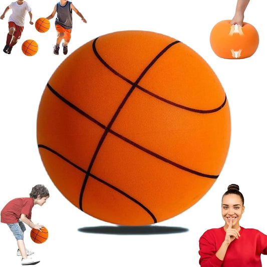 Quiet Basketball Handle Airless Silent Foam Basketball No.7-9.4 inch