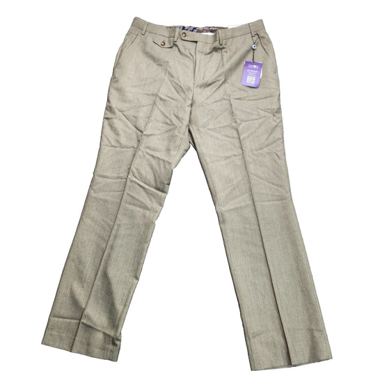 Tayion By Montee Holland Mens Classic-Fit Wool-Blend Dress Pants 38W x 32L