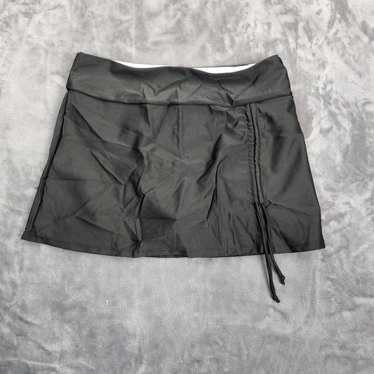 Womens Swim wear skirt Black Size Large