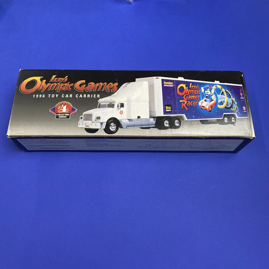 1996 Texaco Izzy's Olympic Games Toy Car Carrier